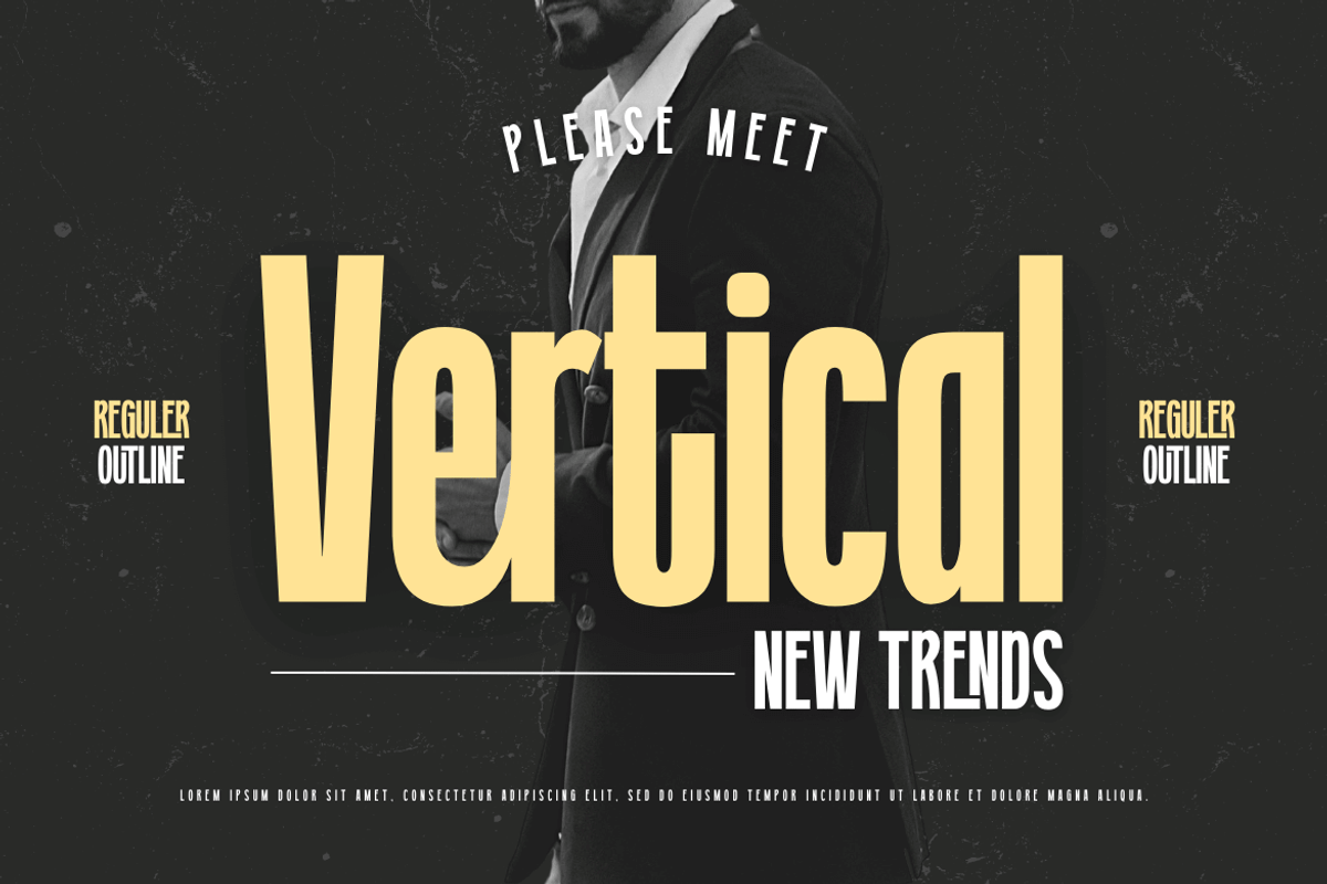Getoik | Retro Condensed Font, a Sans Serif Font by twinstd (Photo 2 of 13)