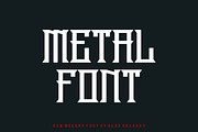 Dark Metalize Font, a Serif Font by alon kelakon (Thumbnail 3 of 5)