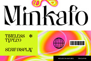 Minkafo Serif Display Font, a Serif Font by timelesstype.co (Thumbnail 1 of 10)