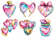 Valentine Day Glitter Clipart, an Illustration by Daily.Designs (Thumbnail 8 of 8)