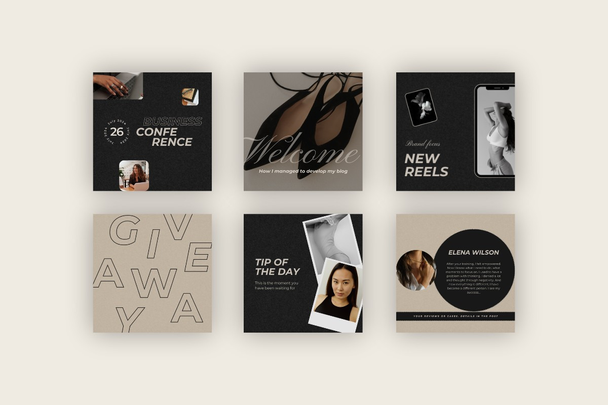 Multipurpose Business Post Templates, a Social Media Template by Make It Yours Lab. (Photo 2 of 20)