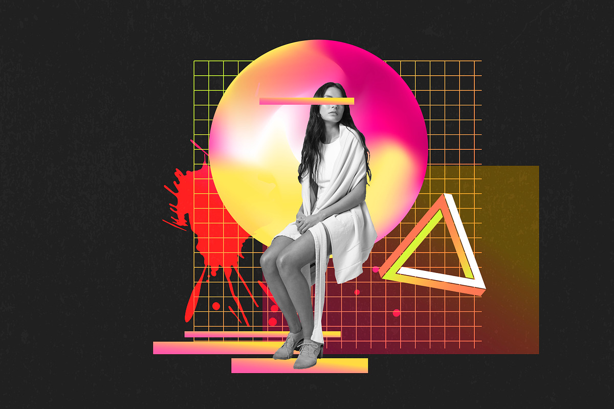 Holographic gradient life, an Object Graphic by Lina_Lisichka (Photo 9 of 17)