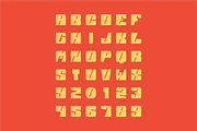 Seglano — Heavy Modular Display Type, a Sans Serif Font by Elyas Beria Studio (Thumbnail 16 of 20)