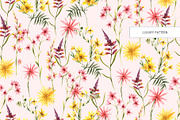 CUTE BUNNIES & florals, a Pattern Graphic by HannaStudio (Thumbnail 6 of 9)