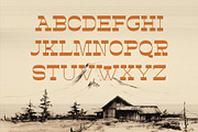 Canyon Slab - Wild West Typeface, a Slab Serif Font by HipFonts (Thumbnail 9 of 9)
