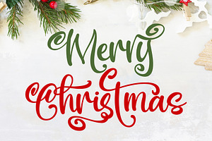 Merry Christine - Handwriting Font