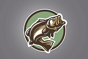 Big bass vector, an Animal Illustration by Mongkees (Thumbnail 1 of 2)