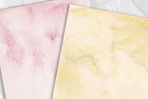 Set Of 14 Watercolor Backgrounds