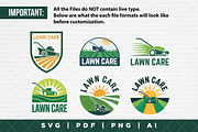 12 Professional Lawn Care Logo Set, a Branding & Logo Template by Guavanaboy (Thumbnail 4 of 4)