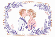 Zefir Cloud Whimsical Wedding Font, a Handwritten Font by AnMark (Thumbnail 8 of 14)