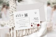Burgundy Rose Invitation Suite bd013, an Invitation Template by TyphoonStudio (Thumbnail 5 of 10)