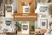 Boho Mockup Bundle, a Product Mockup by Redmixx Design (Thumbnail 1 of 6)