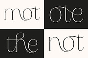 Soul Note Display - Unique Ligatures, a Serif Font by Glyphofik x GudPap (Thumbnail 4 of 15)