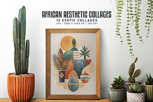 African Aesthetic Collages