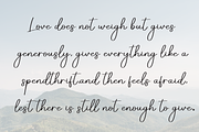 Lonely | Script Font, a Handwritten Font by Scratchones (Thumbnail 6 of 9)