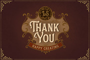 Silvestern - Vintage Display Font, a Font by Letterhend Studio (Thumbnail 9 of 9)