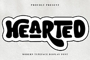 Hearted, a Script Font by FreshTypeINK (Thumbnail 1 of 7)