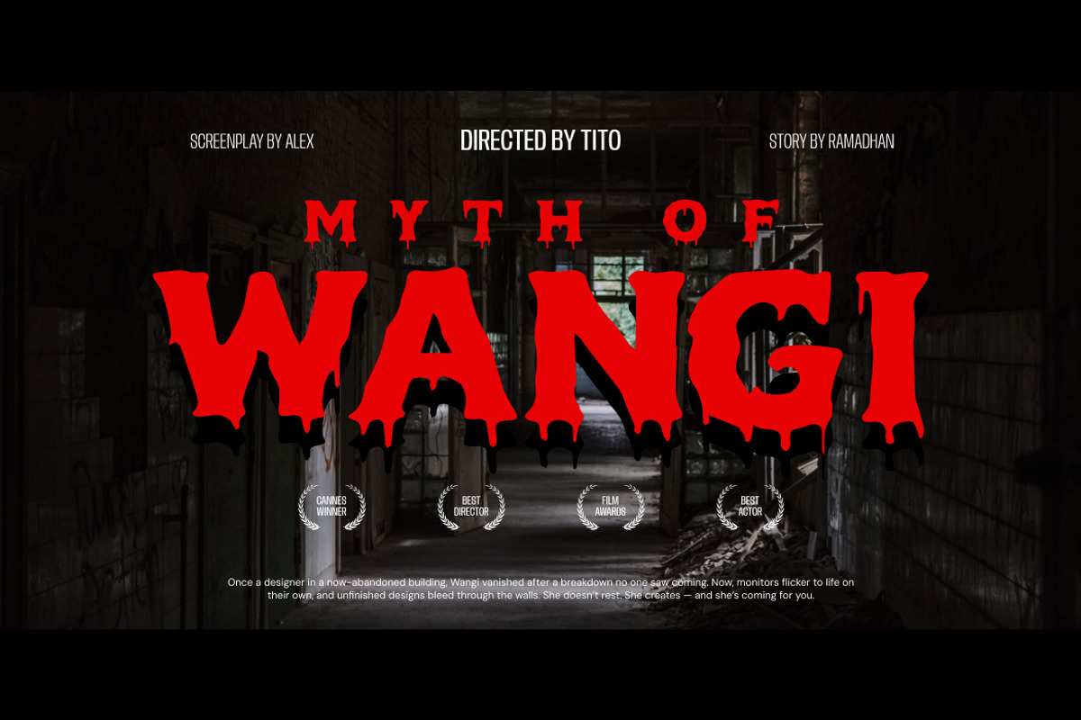 Midnight Ooze Creepy Horror Font, a Sans Serif Font by Vadovastd (Photo 3 of 7)