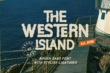 The Western Island - Ligature Font