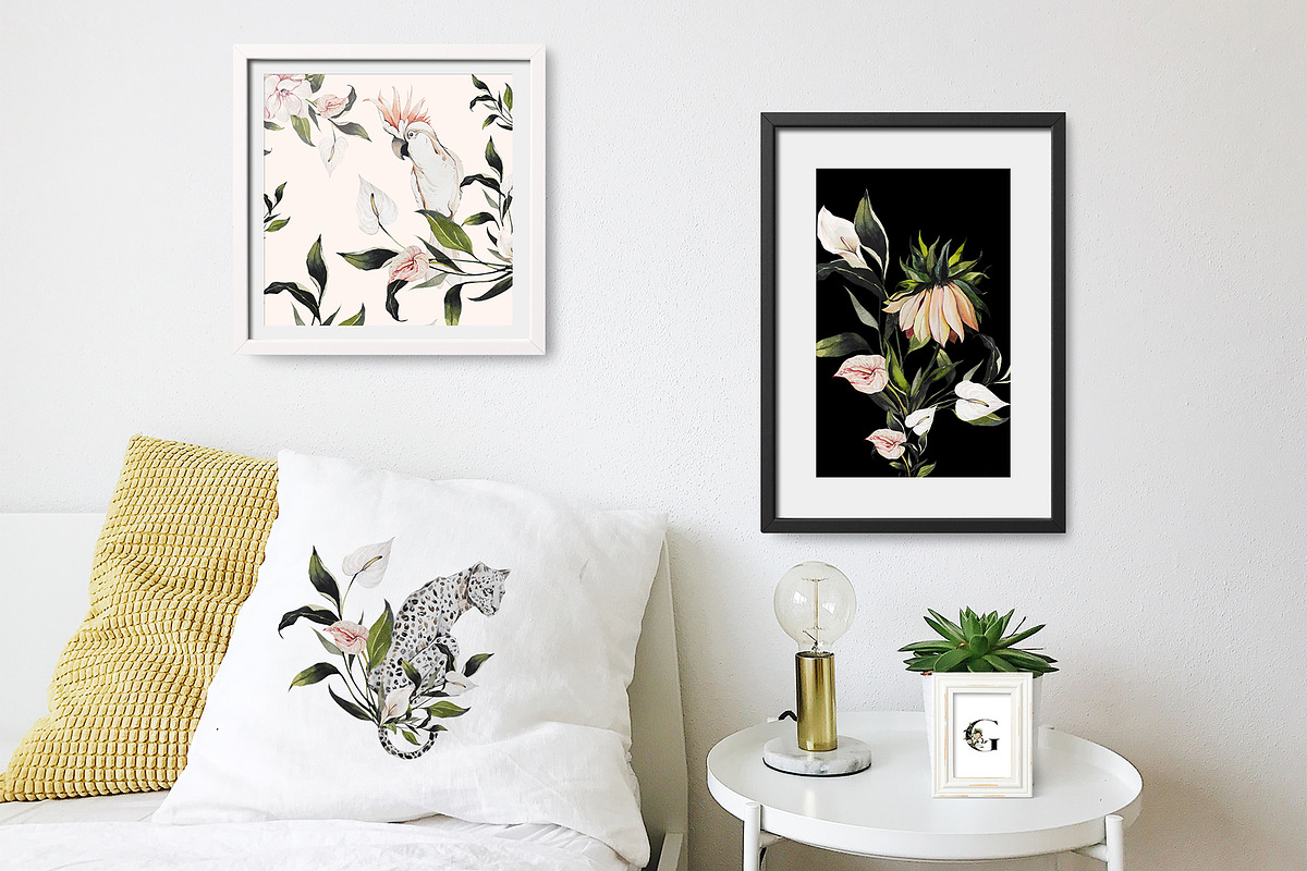 TROPICAL PARADISE-watercolor set, an Object Graphic by Natalia Tugova (Photo 15 of 17)