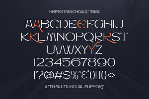 Nefertari Brand New Display Font