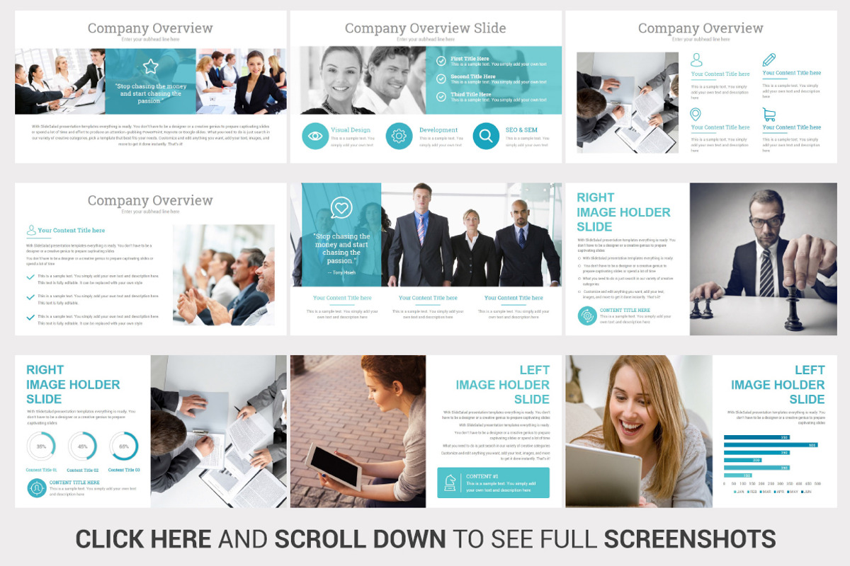 Creative PowerPoint Template, a Presentation Template by SlideSalad (Photo 6 of 20)