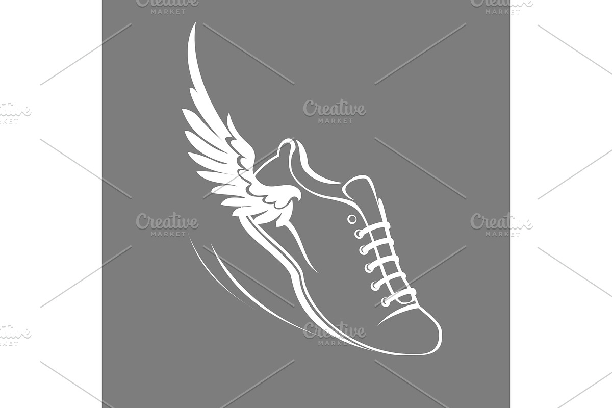 Sports shoes for running, an Outline Icon by RODINA (Photo 1 of 3)