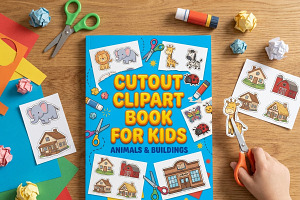 Clipart for Kids Animals & Buildings