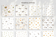 Cute Farm animal clipart and pattern, an Animal Illustration by Daryartsy (Thumbnail 3 of 9)