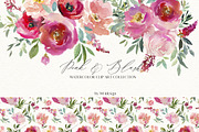 Watercolor Floral Bundle 90 in1, an Animal Illustration by whiteheartdesign (Thumbnail 21 of 50)