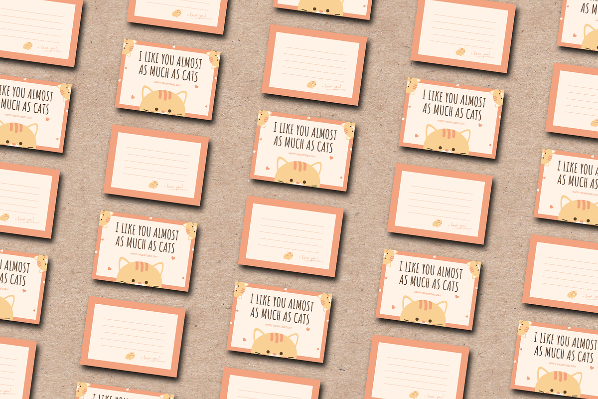VALENTINE'S DAY CARD CANVA TEMPLATE, a Card Template by The Little Lily Studio (Photo 4 of 5)