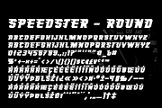 Speedster Font, a Sans Serif Font by Horlleys (Thumbnail 13 of 13)