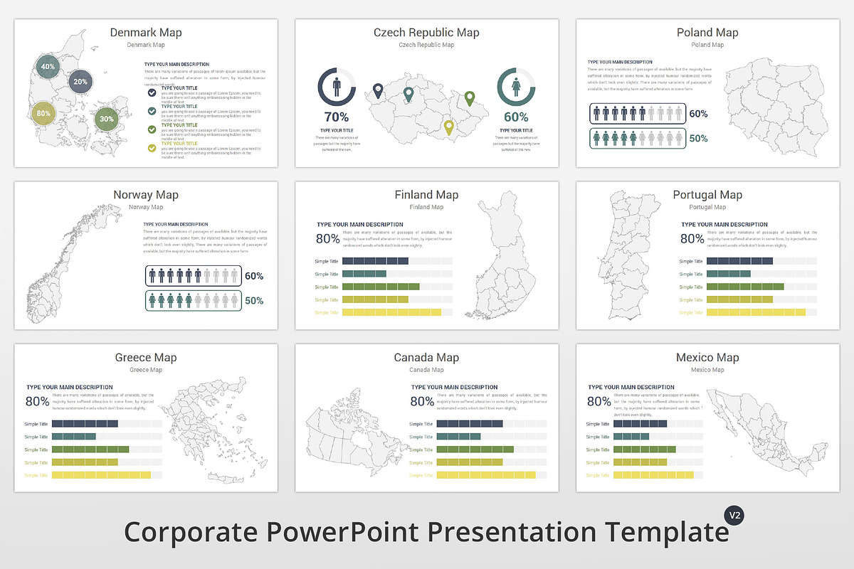 Corporate PowerPoint Template, a Presentation Template by GraphicStan (Photo 28 of 31)