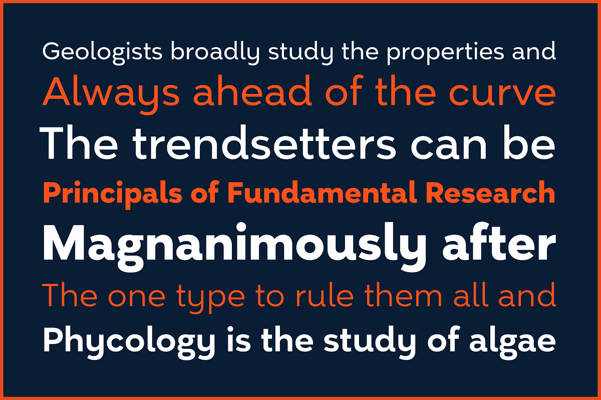 Magenos font family – SALE 50% off, a Sans Serif Font by Graphite_Studios (Photo 8 of 9)