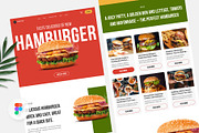 Aperatifler – Delicious Hamburger, a Landing Page Template by Panen Creative (Thumbnail 1 of 3)
