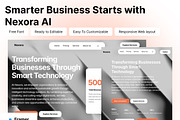 Smarter Business Starts Web Template, an App Template by Pixel Blend (Thumbnail 1 of 6)