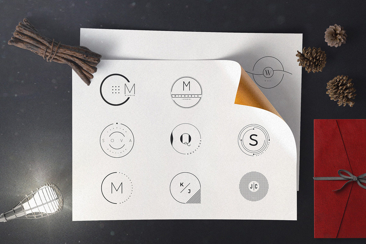 Minimalistic Circle Logo, a Branding & Logo Template by Michael Rayback Design (Photo 2 of 5)