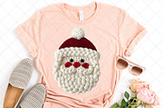 Crochet Faux Yarn Christmas Santa, an Illustration by SinaCreation (Thumbnail 3 of 7)