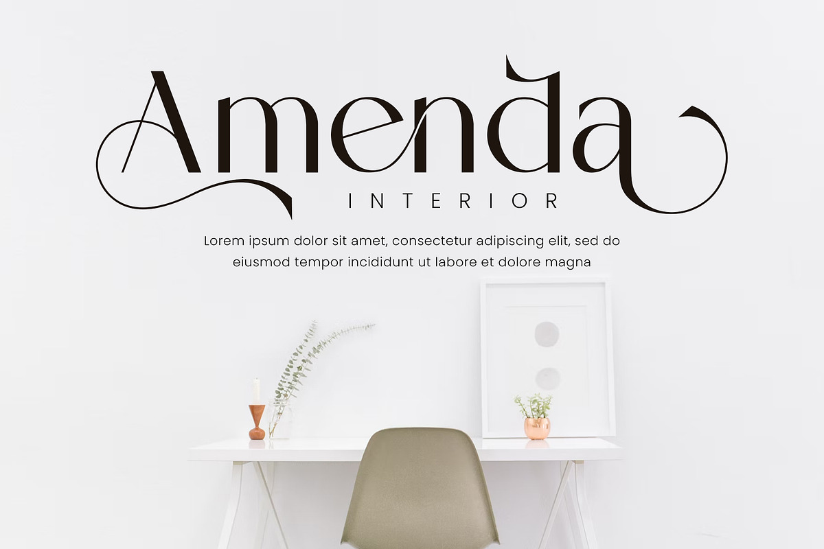 Vionie Sans Serif Font, a Sans Serif Font by Ermedia Studio (Photo 5 of 12)