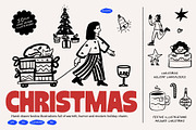 Christmas Vector Illustrations, an Illustration by dicreate (Thumbnail 1 of 12)