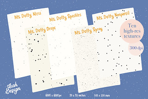 Ms. Dotty Texture Kit