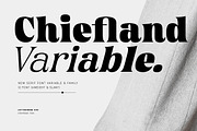 Chiefland Variable - 6 Weight Style, a Serif Font by Letterhend Studio (Thumbnail 14 of 14)