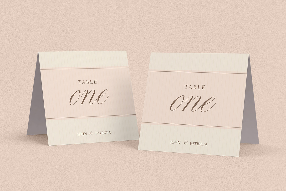 Wedding Invitations Set, a Stationery Template by BrandPacks (Photo 7 of 9)