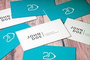 90x50 Business Card Mockup v3, a Print Template by 2dsight (Thumbnail 3 of 6)