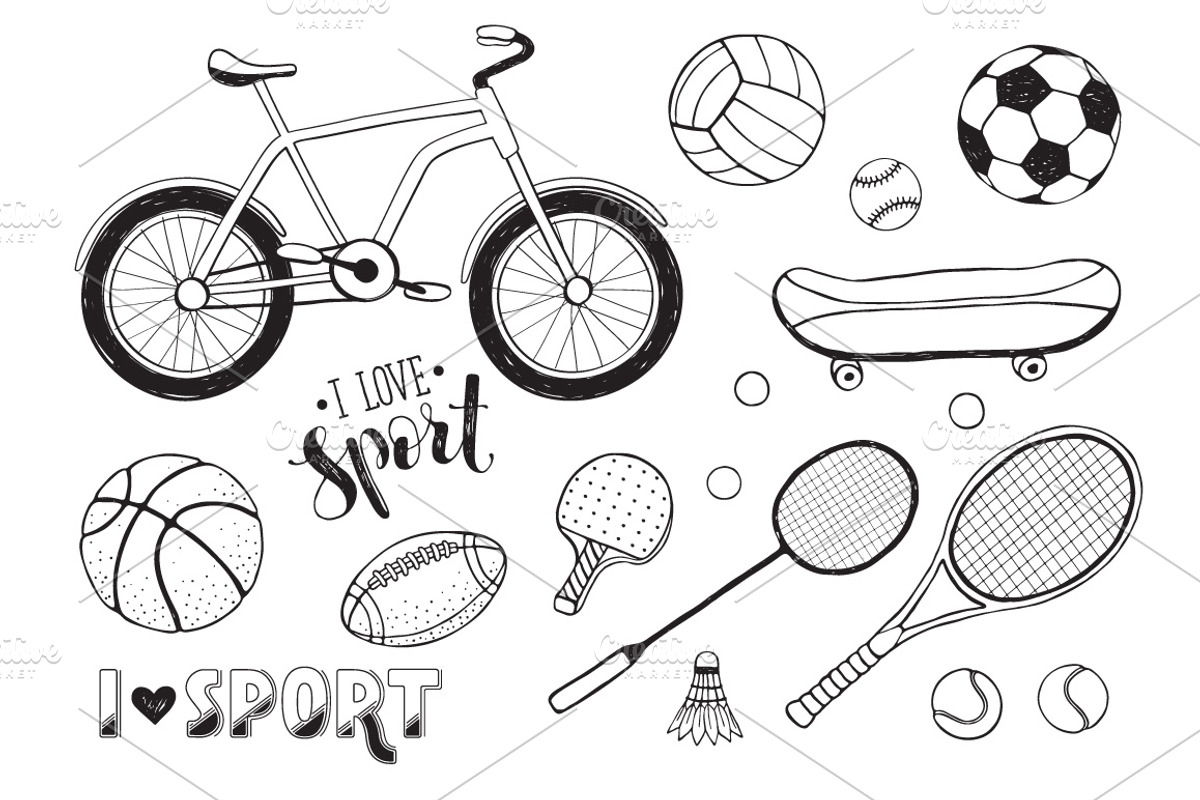 Sport equipment, an Object Graphic by Olly Molly (Photo 2 of 2)