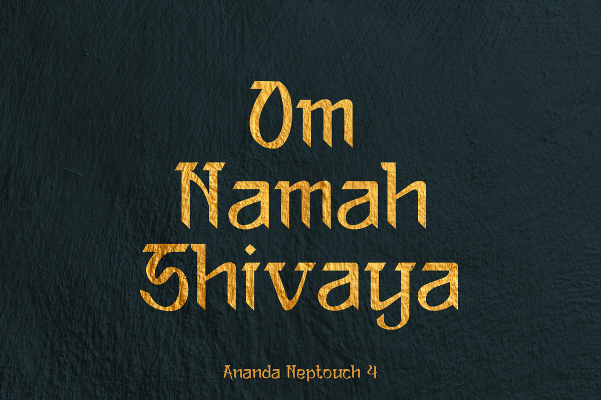 Ananda Neptouch 4 - Font, a Font by aannda (Photo 3 of 10)