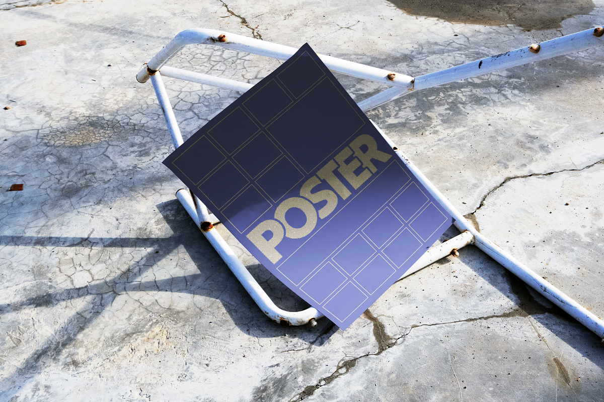 Street Poster Mock-up 01, a Mockup by Pipello Grafik (Photo 4 of 4)
