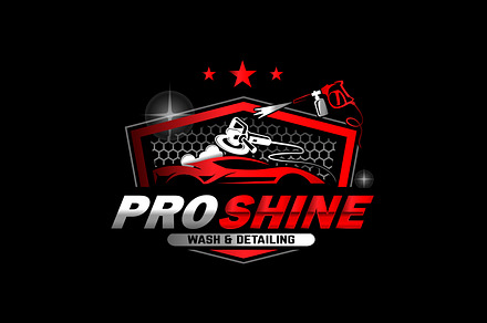 Car Wash and Detailing Logo Template