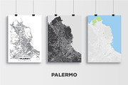 5 maps of Italian cities, a Texture Illustration by MaximGertsen (Thumbnail 5 of 9)