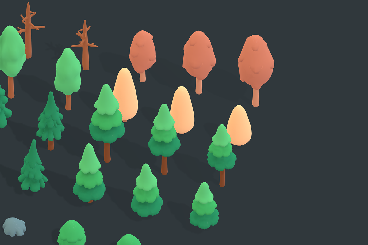 Nature Forest - Animation Asset, an Environmental 3D Model by Polydactyl (Photo 15 of 36)